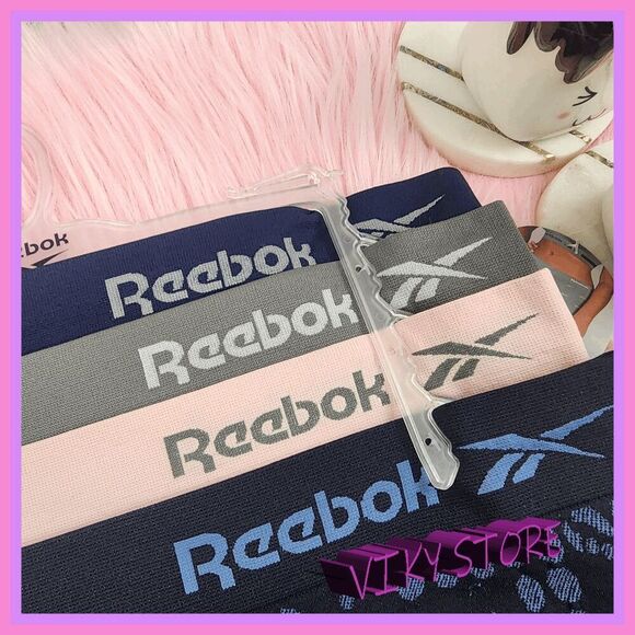 💖 NWT REEBOK 4 Pack Seamless Boy Shorts Large Intimates #7237 💖 - Picture 5 of 6